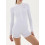 Jumpsuit FITRUN Jumpsuit SKIN ZIP Short "White VE"