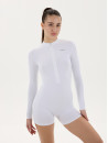 Комбінезон FITRUN Jumpsuit SKIN ZIP Short "White VE"
