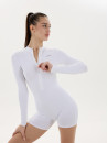 Комбінезон FITRUN Jumpsuit SKIN ZIP Short "White VE"