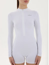Комбінезон FITRUN Jumpsuit SKIN ZIP Short "White VE"