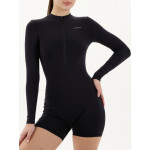 Jumpsuit FITRUN Jumpsuit SKIN ZIP Short "Black VE"