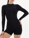 Jumpsuit FITRUN Jumpsuit SKIN ZIP Short "Black VE"