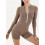 Jumpsuit FITRUN Jumpsuit SKIN ZIP Short "Sand VE"