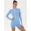 Jumpsuit FITRUN Jumpsuit SKIN ZIP Short "Sky VE"