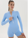 Jumpsuit FITRUN Jumpsuit SKIN ZIP Short "Sky VE"