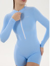 Jumpsuit FITRUN Jumpsuit SKIN ZIP Short "Sky VE"