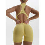 Комбінезон FITRUN Jumpsuit YOGA Short "Lemon NE"
