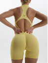 Комбінезон FITRUN Jumpsuit YOGA Short "Lemon NE"