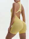 Комбінезон FITRUN Jumpsuit YOGA Short "Lemon NE"