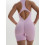 Комбінезон FITRUN Jumpsuit YOGA Short "Blossom Pink NE"