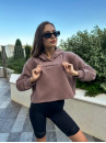 Худі FITRUN Hoodie Midi "Mokko"