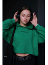 Hoodies FITRUN Hoodie Midi "Green"