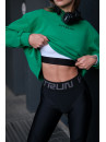 Hoodies FITRUN Hoodie Midi "Green"