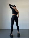 Леггинсы FITRUN Leggings V-Classic "Black"
