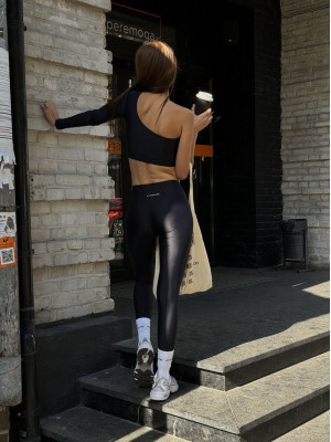 Легінси FITRUN Leggings V-Classic "Black"