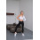 Leggings FITRUN Leggings Brend-Belt "Black"