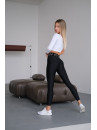 Легінси FITRUN Leggings Brend-Belt "Black"