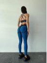 Leggings FITRUN Leggings Super Nuts "Blue"
