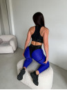 Leggings FITRUN Leggings Super Nuts "Blue"