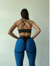 Leggings FITRUN Leggings Super Nuts "Blue"