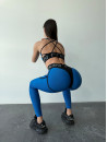 Leggings FITRUN Leggings Super Nuts "Blue"
