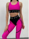 Легінси FITRUN Leggings Super Nuts "Pink"