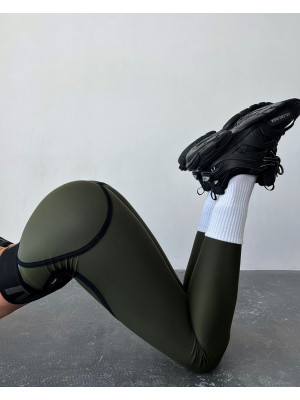 Леггинсы FITRUN Leggings Super Nuts "Khaki"