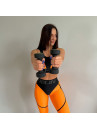 Leggings FITRUN Leggings Super Nuts "Orange"