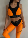 Легінси FITRUN Leggings Super Nuts "Orange"