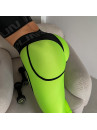 Leggings FITRUN Leggings Super Nuts "Neon Green"