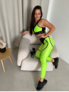 Легінси FITRUN Leggings Super Nuts "Neon Green"