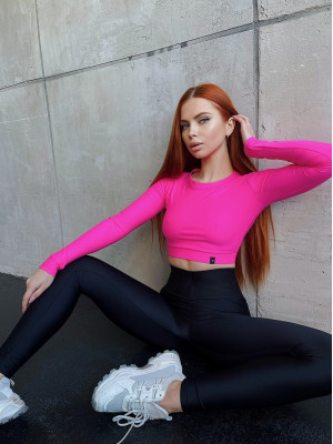 Легінси FITRUN Leggings V-Corsage Belt "Black"