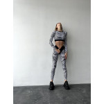 Leggings FITRUN Leggings Super Nuts "Zebra"