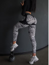 Leggings FITRUN Leggings Super Nuts Push-Up "Zebra"