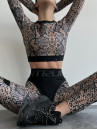 Леггинсы FITRUN Leggings Super Nuts Push-Up "Python"