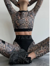 Leggings FITRUN Leggings Super Nuts Push-Up "Python"