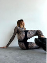 Leggings FITRUN Leggings Super Nuts Push-Up "Python"