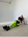 Леггинсы FITRUN Leggings Super Nuts Push-Up "Neon Green"