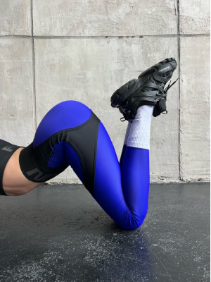 Легінси FITRUN Leggings Super Nuts Push-Up "Blue"