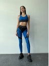 Leggings FITRUN Leggings Super Nuts Push-Up "Blue"