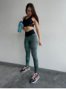 Леггинсы FITRUN Leggings V-Corsage Belt "Alligator"