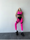 Легінси FITRUN Leggings Super Nuts Push-Up "Pink"