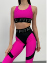 Легінси FITRUN Leggings Super Nuts Push-Up "Pink"
