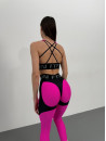 Легінси FITRUN Leggings Super Nuts Push-Up "Pink"