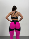 Легінси FITRUN Leggings Super Nuts Push-Up "Pink"