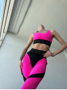 Leggings FITRUN Leggings Super Nuts Push-Up "Pink"