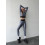 Leggings FITRUN Leggings Super Nuts Push-Up "Total Shine Silver"