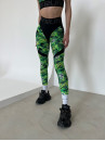 Леггинсы FITRUN Leggings Super Nuts Push-Up "Toxic"