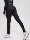 Леггинсы FITRUN Leggings Super Nuts "Total Black Relief"