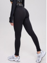 Леггинсы FITRUN Leggings Super Nuts "Total Black Relief"